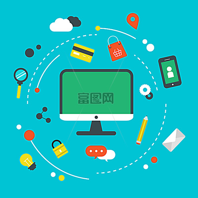 移動(dòng)互聯(lián)網(wǎng)與物聯(lián)網(wǎng)技術(shù) 科技卡通背景素材的應(yīng)用與免費(fèi)資源